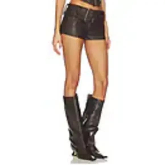 superdown Melania Micro Short in Brown - Picture 5 of 5